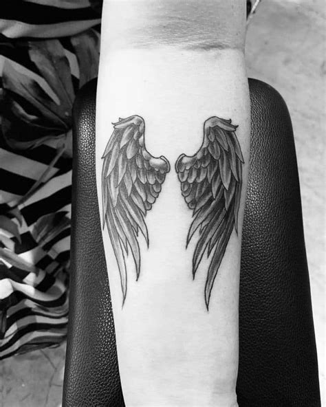 angel wings tattoo design